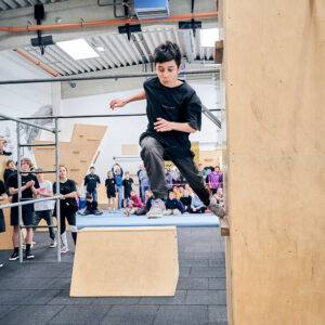 Freies Training Parkour und Freerunning Kinder und Jugendliche Wien